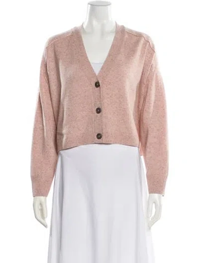 Pre-owned Vanessa Bruno V-neck Sweater In Pink