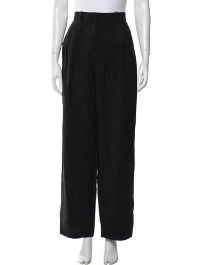 Pre-owned Vanessa Bruno Wide Leg Pants In Black