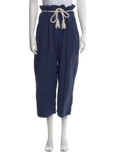 Pre-owned Vanessa Bruno Wide Leg Pants In Blue