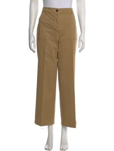 Pre-owned Vanessa Bruno Wide Leg Pants In Brown