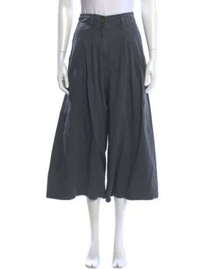 Pre-owned Vanessa Bruno Wide Leg Pants In Gray