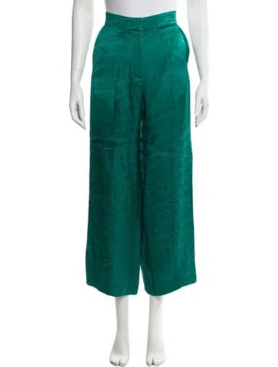 Pre-owned Vanessa Bruno Wide Leg Pants In Green