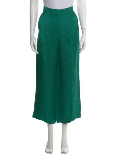 Pre-owned Vanessa Bruno Wide Leg Pants In Green