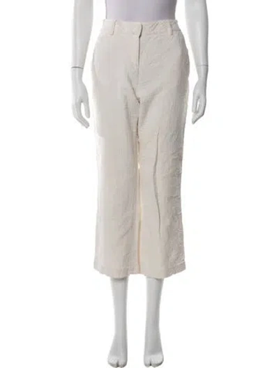 Pre-owned Vanessa Bruno Wide Leg Pants In Neutral