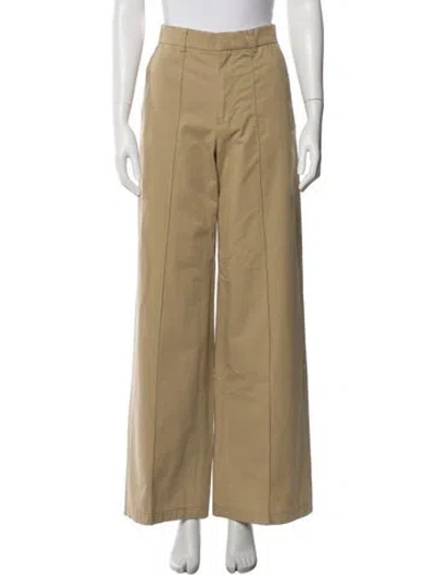Pre-owned Vanessa Bruno Wide Leg Pants In Neutral