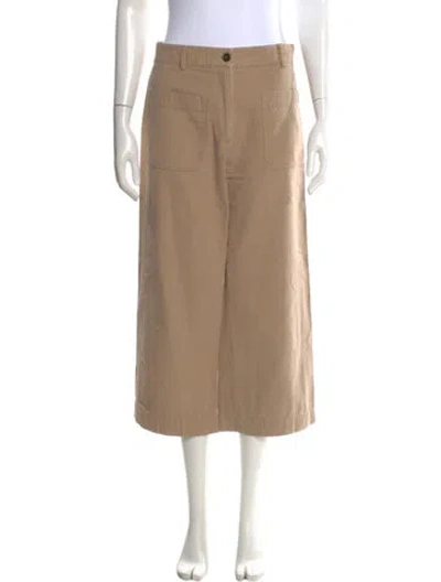 Pre-owned Vanessa Bruno Wide Leg Pants In Neutral