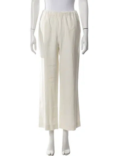 Pre-owned Vanessa Bruno Wide Leg Pants In Neutrals