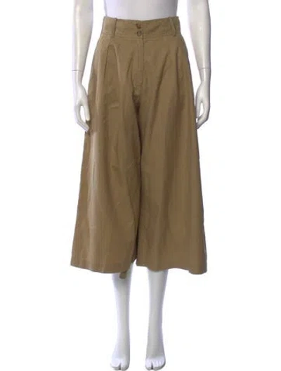 Pre-owned Vanessa Bruno Wide Leg Pants In Neutrals