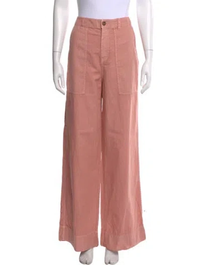 Pre-owned Vanessa Bruno Wide Leg Pants In Pink