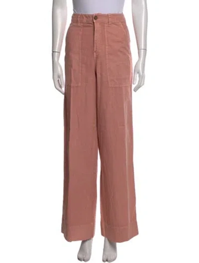 Pre-owned Vanessa Bruno Wide Leg Pants In Pink