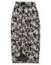 Vanessa Bruno Woman Midi Skirt Black Size 6 Viscose In Black