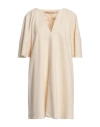 Vanessa Bruno Woman Mini Dress Cream Size 4 Polyester, Cotton, Elastane In White