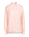 Vanessa Bruno Woman Shirt Pink Size 6 Viscose, Cotton In Pink