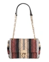 Vanessa Bruno Woman Shoulder Bag Beige Size - Wool, Linen, Cowhide In Beige