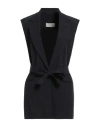 Vanessa Bruno Woman Tailored Vest Black Size 4 Lyocell, Virgin Wool