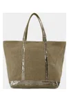 Vanessa Bruno Women's Cabas L Shopper Bag In Khaki