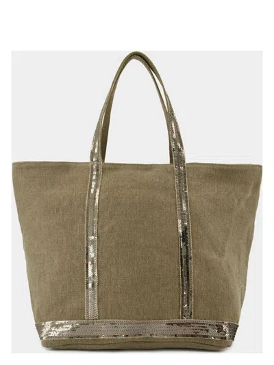 Vanessa Bruno Women's Cabas L Shopper Bag In Khaki