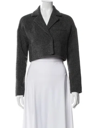 Pre-owned Vanessa Bruno Wool Bolero In Gray