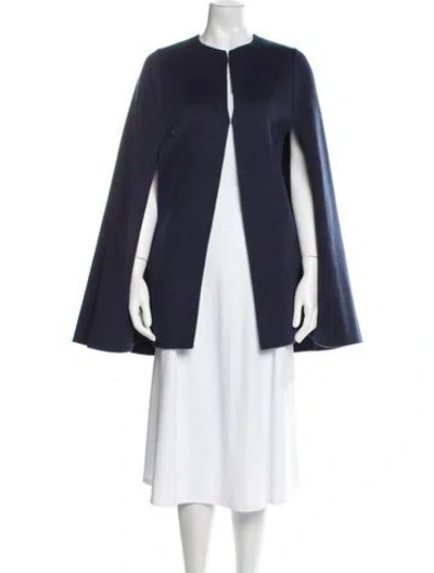 Pre-owned Vanessa Bruno Wool Coat In Blue