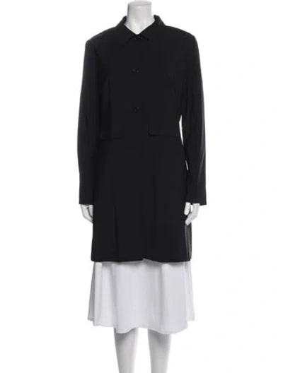 Pre-owned Vanessa Bruno Wool Coat In Blue