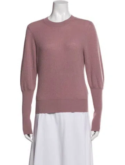Pre-owned Vanessa Bruno Wool Crew Neck Sweater In Purple