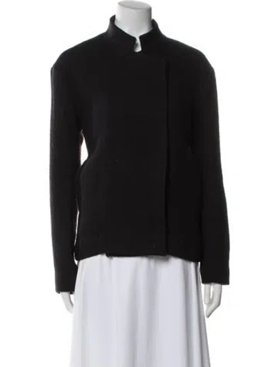 Pre-owned Vanessa Bruno Wool Evening Jacket In Black