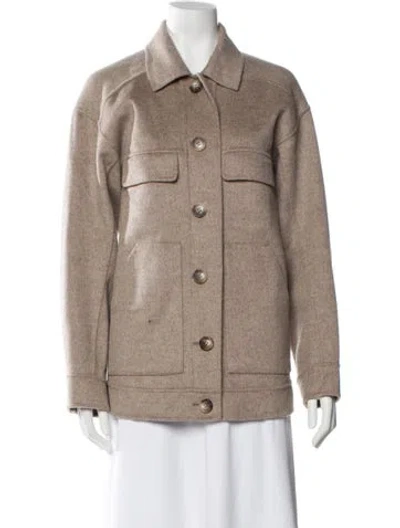 Pre-owned Vanessa Bruno Wool Evening Jacket In Neutral