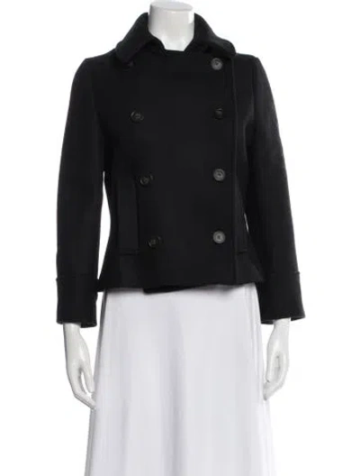 Pre-owned Vanessa Bruno Wool Jacket In Black