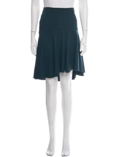 Pre-owned Vanessa Bruno Wool Knee-length Skirt In Green