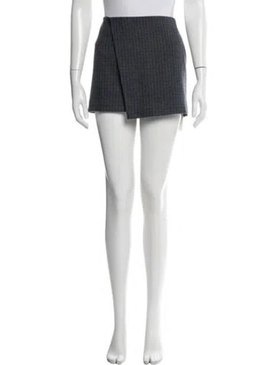 Pre-owned Vanessa Bruno Wool Mini Skirt In White