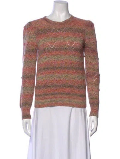 Pre-owned Vanessa Bruno Wool Striped Sweater In Multi