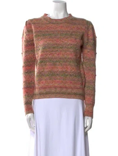 Pre-owned Vanessa Bruno Wool Striped Sweater In Multi