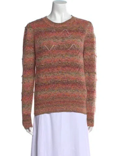 Pre-owned Vanessa Bruno Wool Striped Sweater In Multi