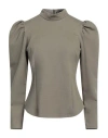 Vanessa Carrubba Woman Top Military Green Size 10 Viscose, Polyamide, Elastane
