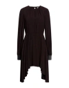 Vanessa Cocchiaro Woman Mini Dress Black Size 6 Viscose, Polyamide, Elastane In Black