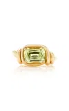 Vanessa Fernández 18k Yellow Gold Chrysoberyl Cushion Ring