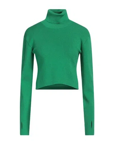 Vanessa Hong X Birgitte Herskind Herskind X Vanessa Hong Woman Turtleneck Green Size M Viscose, Polyester