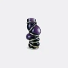 Vanessa Mitrani Chain Ring Asymmetric Vase In Dark Violet