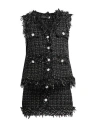 Vanessa Scott Woman Co-ord Black Size L Polyester, Cotton In Black