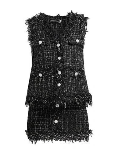Vanessa Scott Woman Co-ord Black Size L Polyester, Cotton