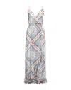 Vanessa Scott Long Dresses In Blue