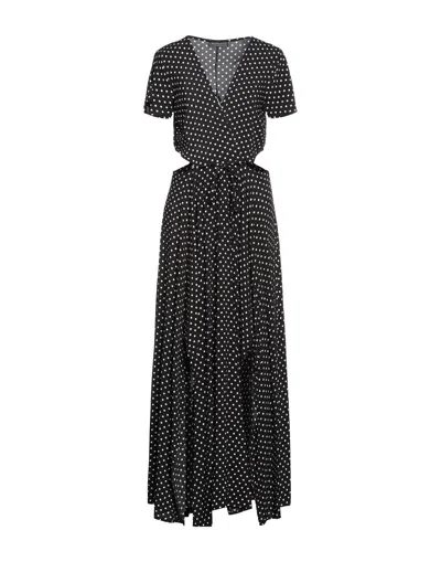 Vanessa Scott Long Dresses In Black