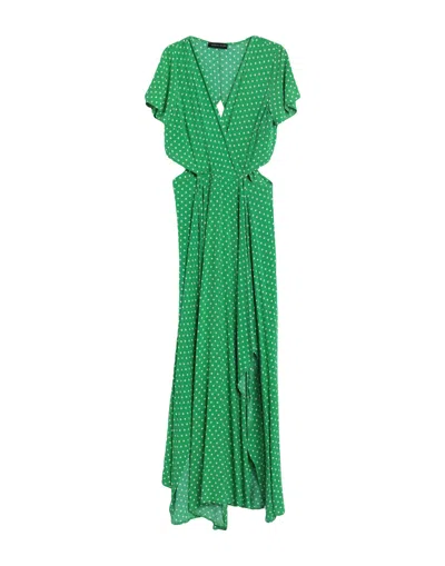 Vanessa Scott Long Dresses In Green