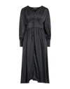 Vanessa Scott Midi Dresses In Black