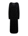 Vanessa Scott Woman Midi Dress Black Size Onesize Polyamide, Acrylic In Black