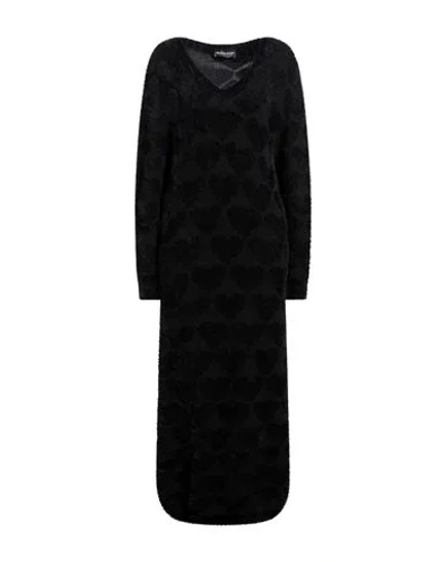 Vanessa Scott Woman Midi Dress Black Size Onesize Polyamide, Acrylic