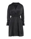 Vanessa Scott Short Dresses In Black