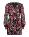Vanessa Scott Woman Short Dress Black Size L Polyester