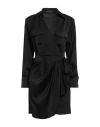 Vanessa Scott Woman Short Dress Black Size S Polyester