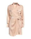 Vanessa Scott Woman Short Dress Blush Size S Polyester In Pink